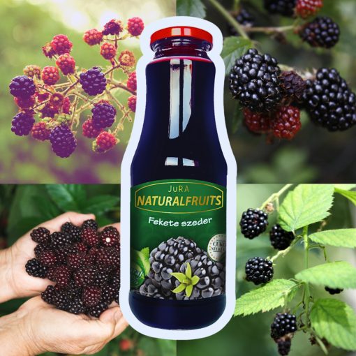 JuRA Fekete szederlé - 100% gyümölcsből, 1l
